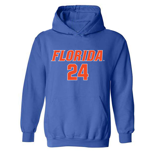 Florida - NCAA Women's Volleyball : Lauren Harden - Replica Shersey Hooded Sweatshirt