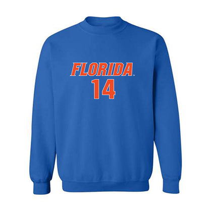 Florida - NCAA Women's Volleyball : Jordyn Byrd - Replica Shersey Crewneck Sweatshirt-0
