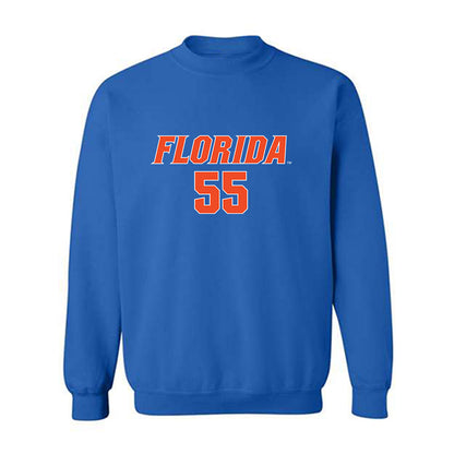 Florida - NCAA Women's Volleyball : Amaya Thomas - Replica Shersey Crewneck Sweatshirt-0