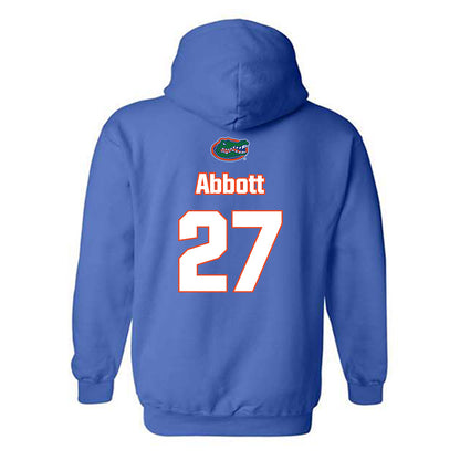 Florida - NCAA Women's Soccer : Norah Abbott - Replica Shersey Hooded Sweatshirt-1