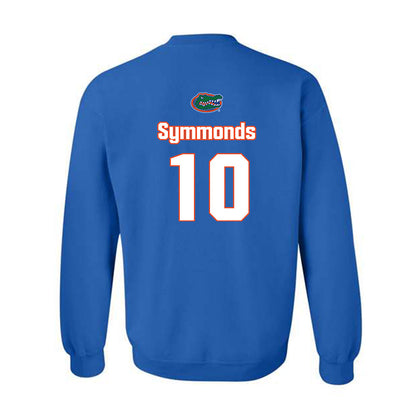 Florida - NCAA Women's Soccer : Adia Symmonds - Replica Shersey Crewneck Sweatshirt-1
