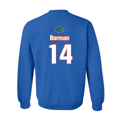 Florida - NCAA Women's Soccer : Tatum Borman - Replica Shersey Crewneck Sweatshirt-1