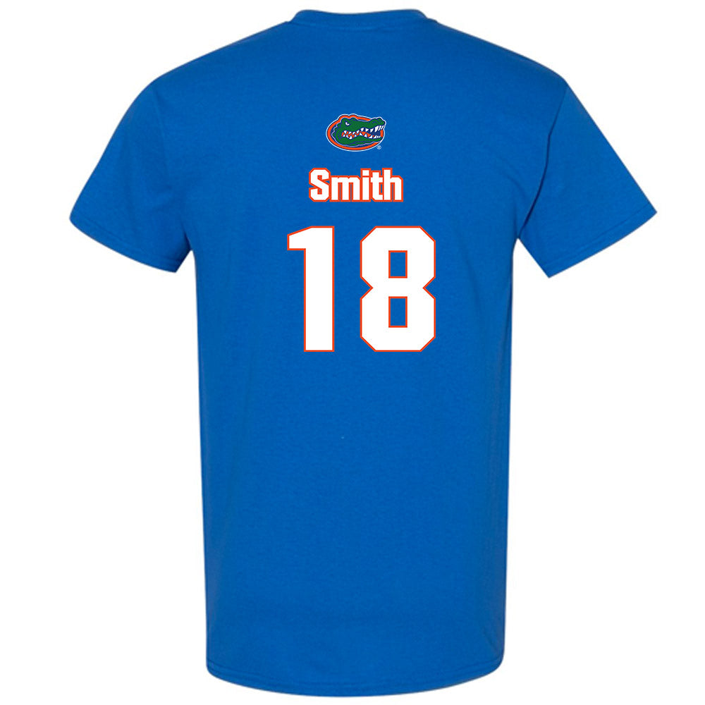 Florida - NCAA Women's Soccer : Kelsey Smith - Replica Shersey T-Shirt-1