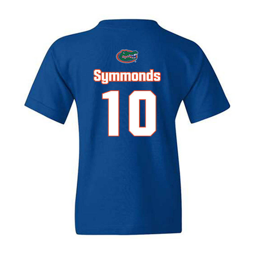 Florida - NCAA Women's Soccer : Adia Symmonds - Replica Shersey Youth T-Shirt-1