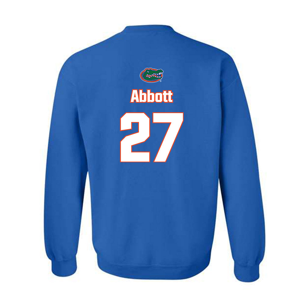 Florida - NCAA Women's Soccer : Norah Abbott - Replica Shersey Crewneck Sweatshirt-1
