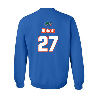 Florida - NCAA Women's Soccer : Norah Abbott - Replica Shersey Crewneck Sweatshirt-1