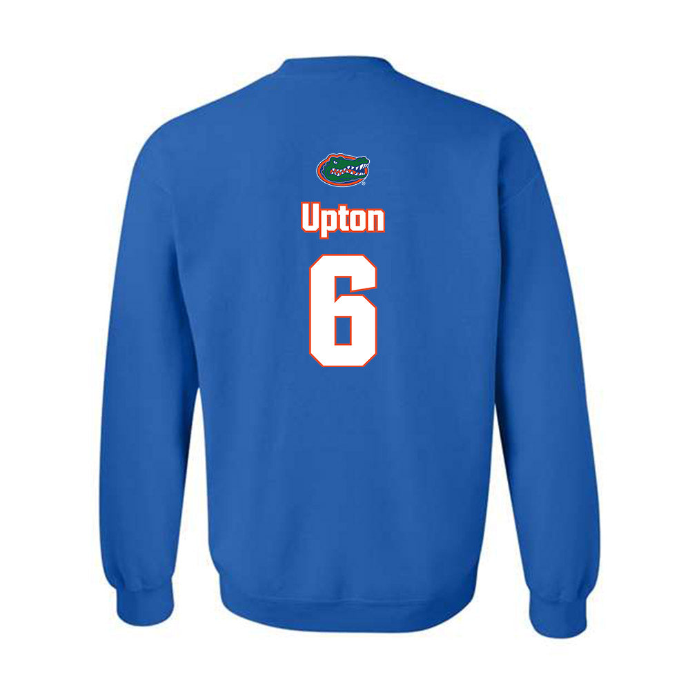 Florida - NCAA Women's Soccer : Avery Upton - Replica Shersey Crewneck Sweatshirt