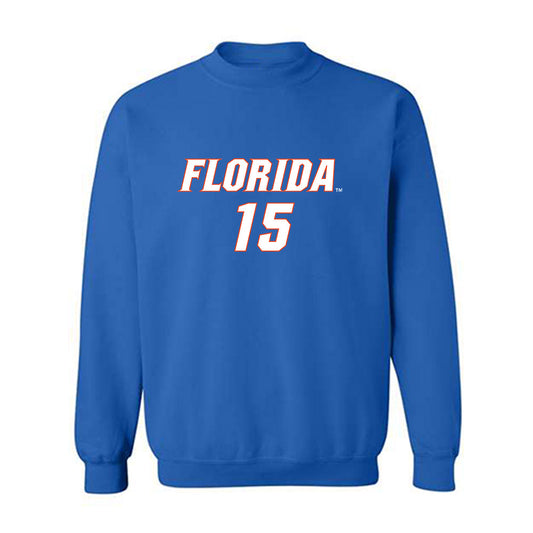 Florida - NCAA Women's Soccer : Conamora Ndana - Replica Shersey Crewneck Sweatshirt-0