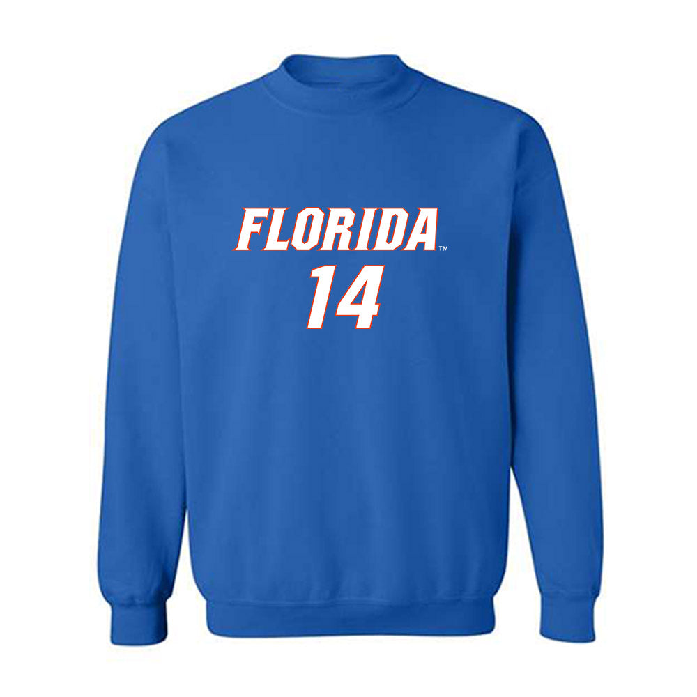 Florida - NCAA Women's Soccer : Tatum Borman - Replica Shersey Crewneck Sweatshirt-0