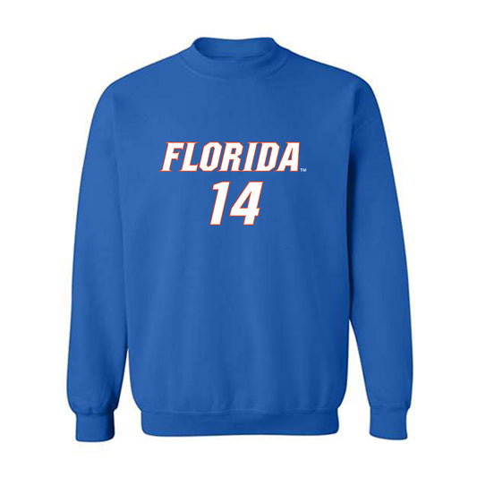 Florida - NCAA Women's Soccer : Tatum Borman - Replica Shersey Crewneck Sweatshirt-0