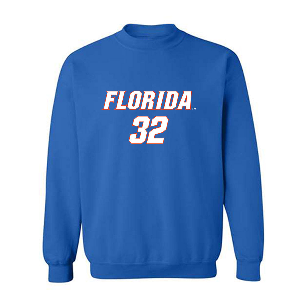 Florida - NCAA Women's Soccer : Nylah Norris - Replica Shersey Crewneck Sweatshirt-0