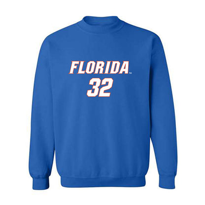 Florida - NCAA Women's Soccer : Nylah Norris - Replica Shersey Crewneck Sweatshirt-0