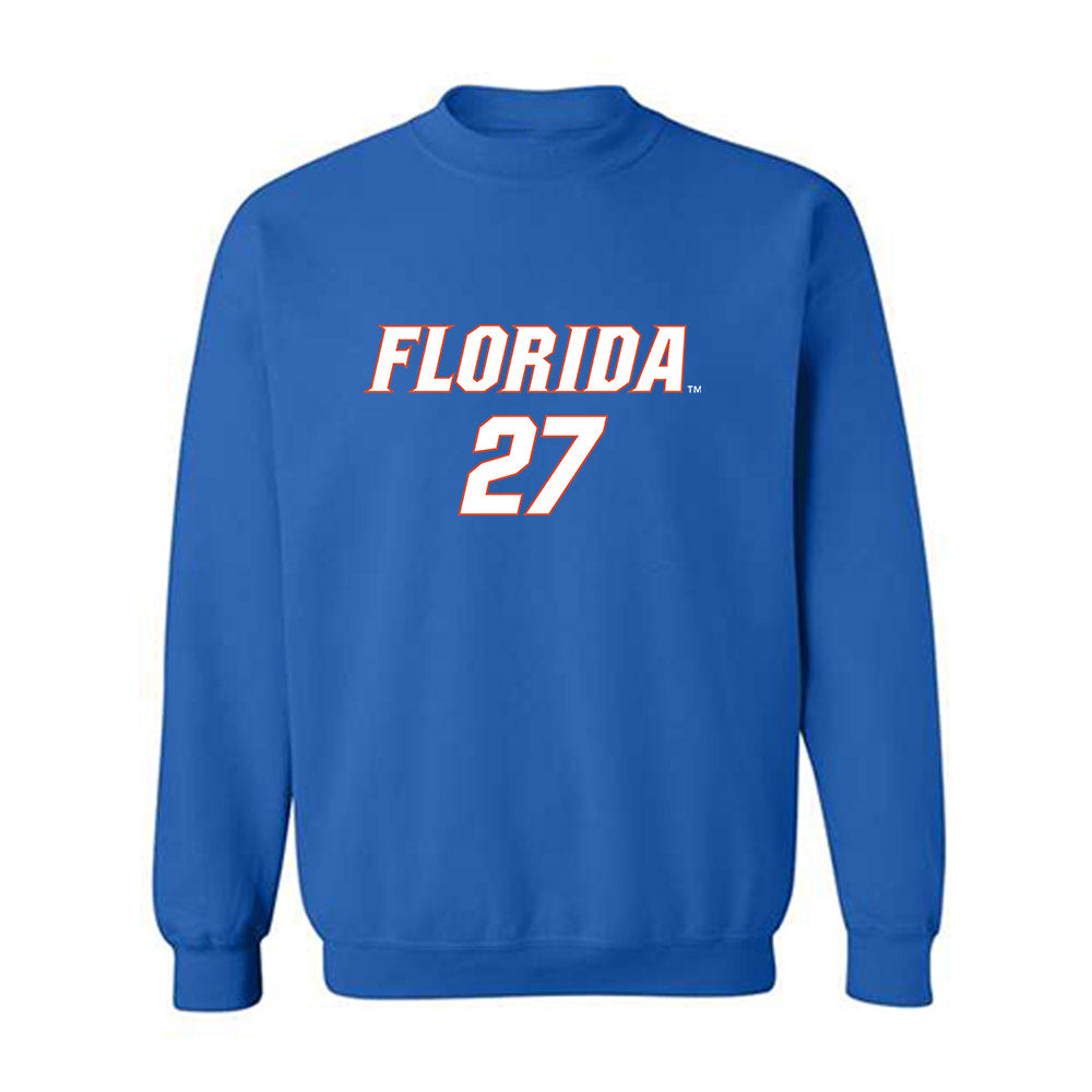 Florida - NCAA Women's Soccer : Norah Abbott - Replica Shersey Crewneck Sweatshirt-0