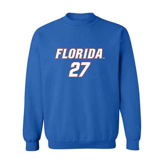 Florida - NCAA Women's Soccer : Norah Abbott - Replica Shersey Crewneck Sweatshirt-0