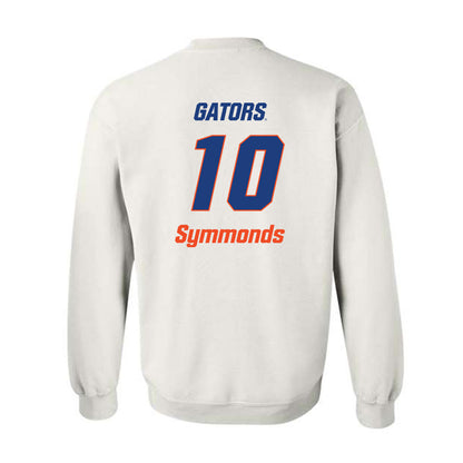 Florida - NCAA Women's Soccer : Adia Symmonds - Replica Shersey Crewneck Sweatshirt-1