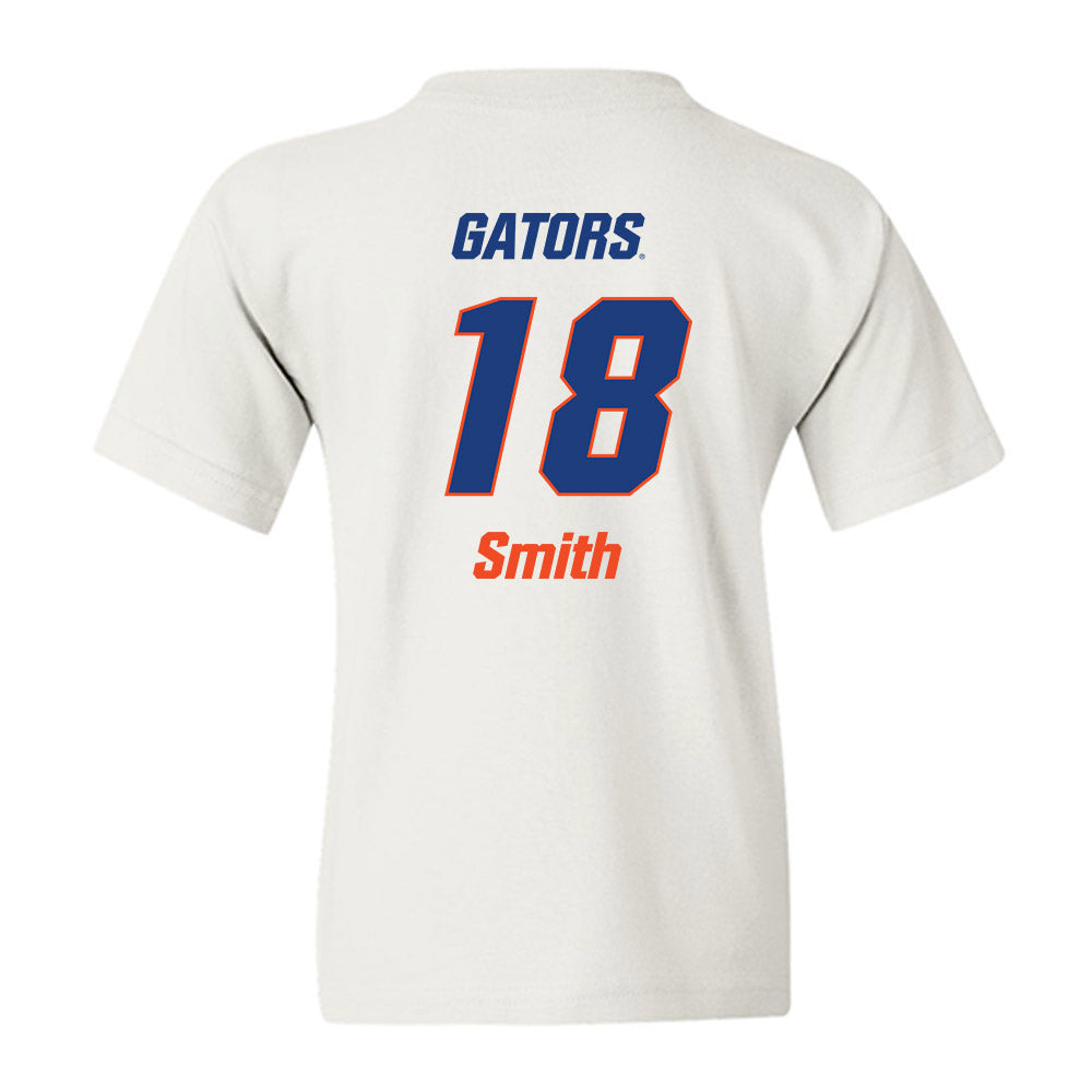Florida - NCAA Women's Soccer : Kelsey Smith - Replica Shersey Youth T-Shirt-1