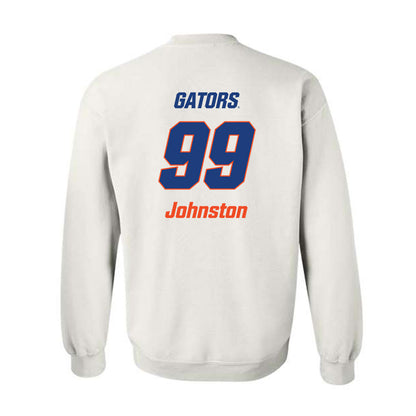 Florida - NCAA Women's Soccer : Katie Johnston - Replica Shersey Crewneck Sweatshirt-1