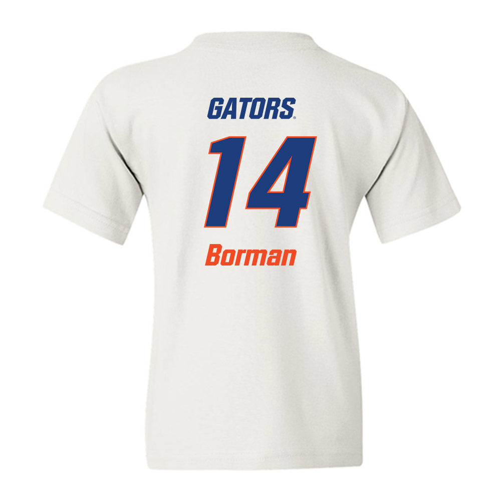 Florida - NCAA Women's Soccer : Tatum Borman - Replica Shersey Youth T-Shirt-1