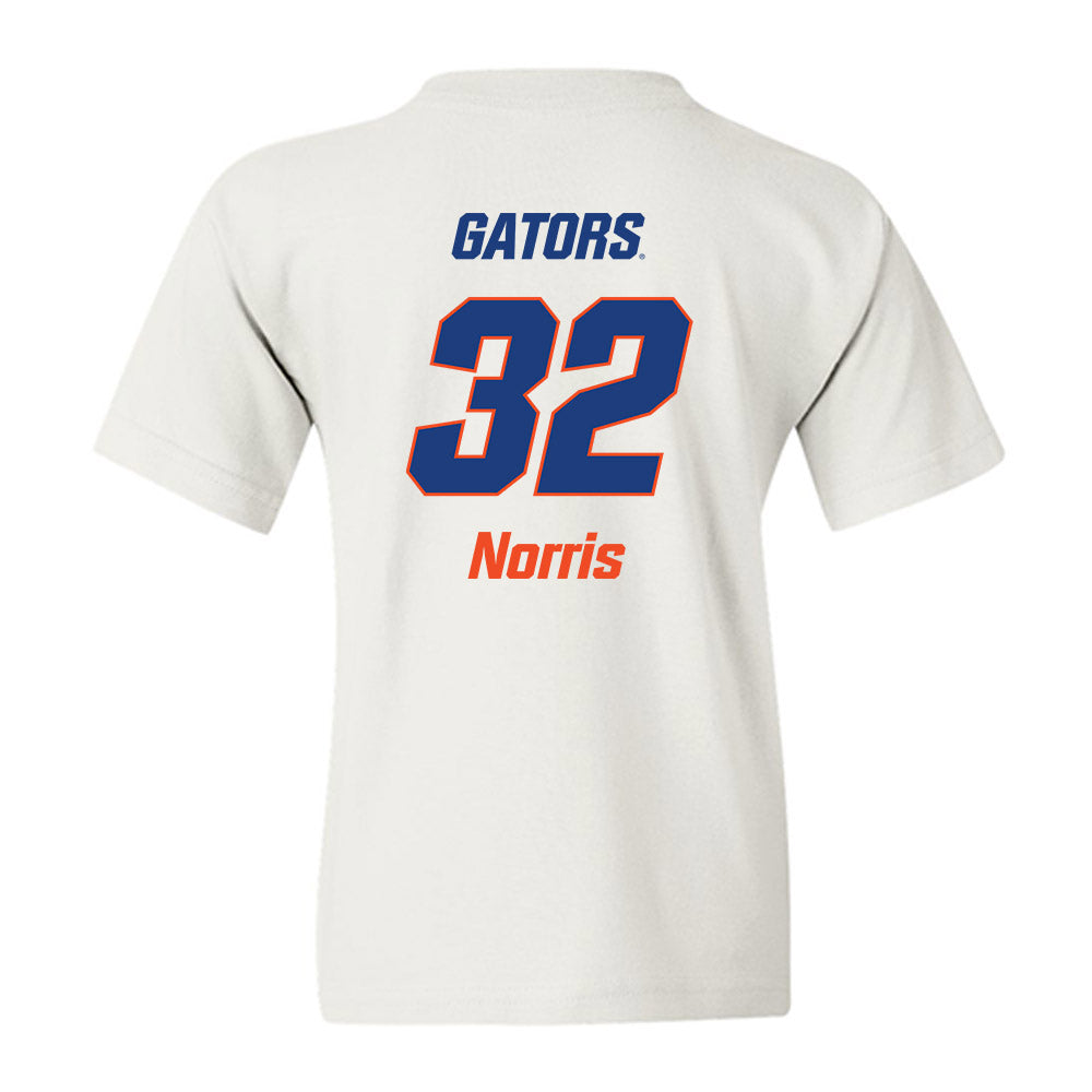 Florida - NCAA Women's Soccer : Nylah Norris - Replica Shersey Youth T-Shirt-1