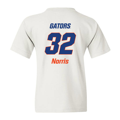 Florida - NCAA Women's Soccer : Nylah Norris - Replica Shersey Youth T-Shirt-1