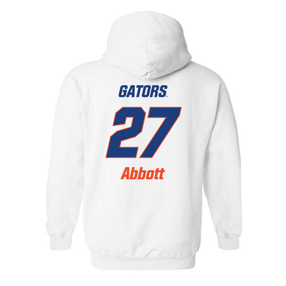 Florida - NCAA Women's Soccer : Norah Abbott - Replica Shersey Hooded Sweatshirt-1