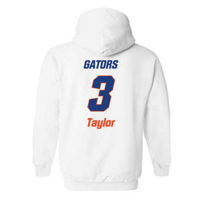 Florida - NCAA Women's Soccer : Kyra Taylor - Replica Shersey Hooded Sweatshirt-1