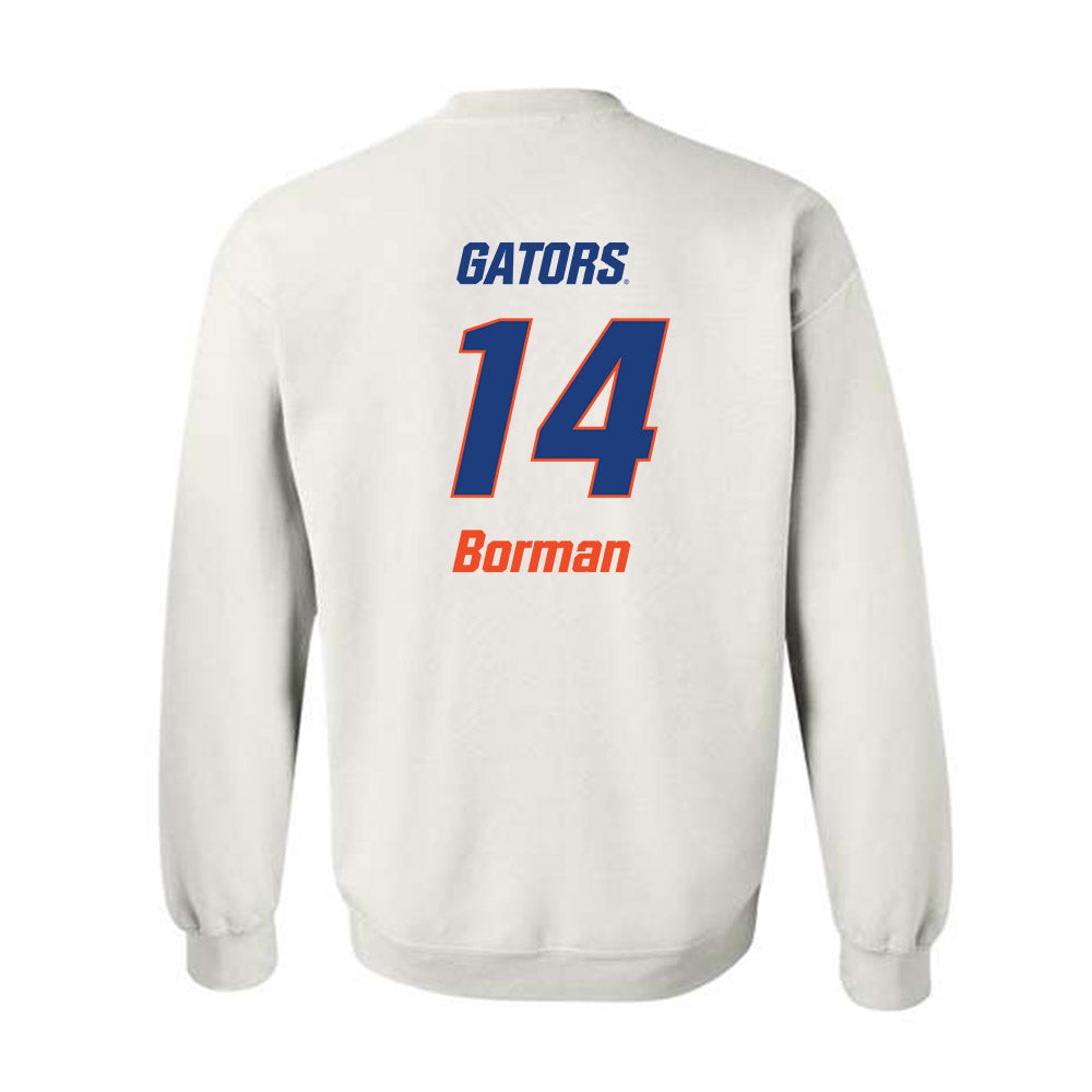 Florida - NCAA Women's Soccer : Tatum Borman - Replica Shersey Crewneck Sweatshirt-1