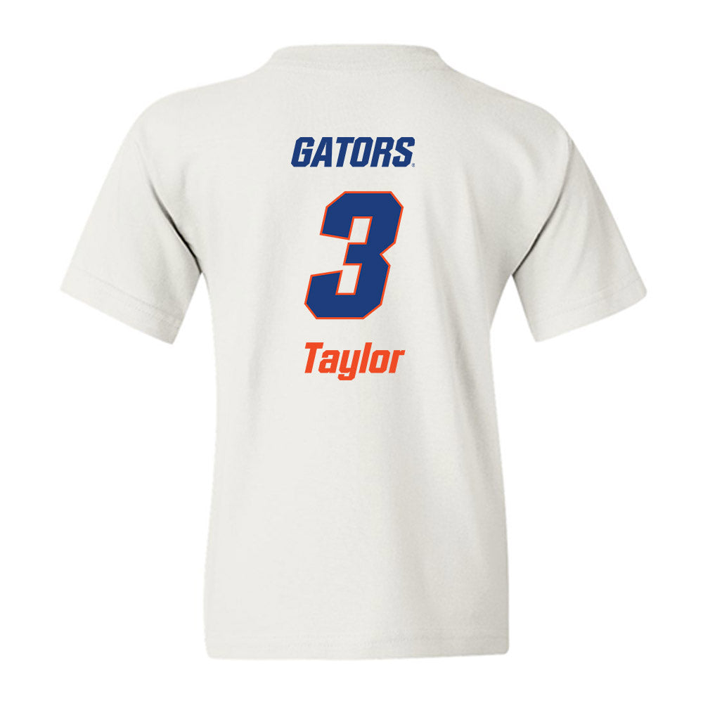 Florida - NCAA Women's Soccer : Kyra Taylor - Replica Shersey Youth T-Shirt-1