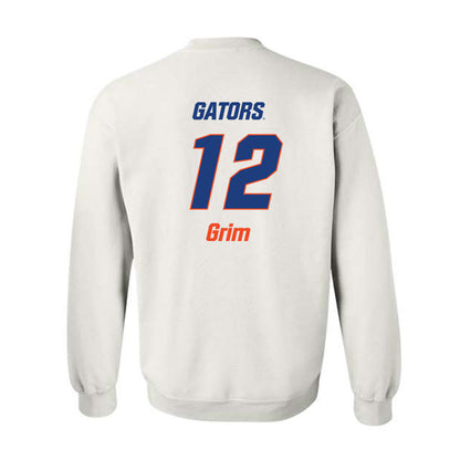 Florida - NCAA Women's Soccer : Charlotte Grim - Replica Shersey Crewneck Sweatshirt-1