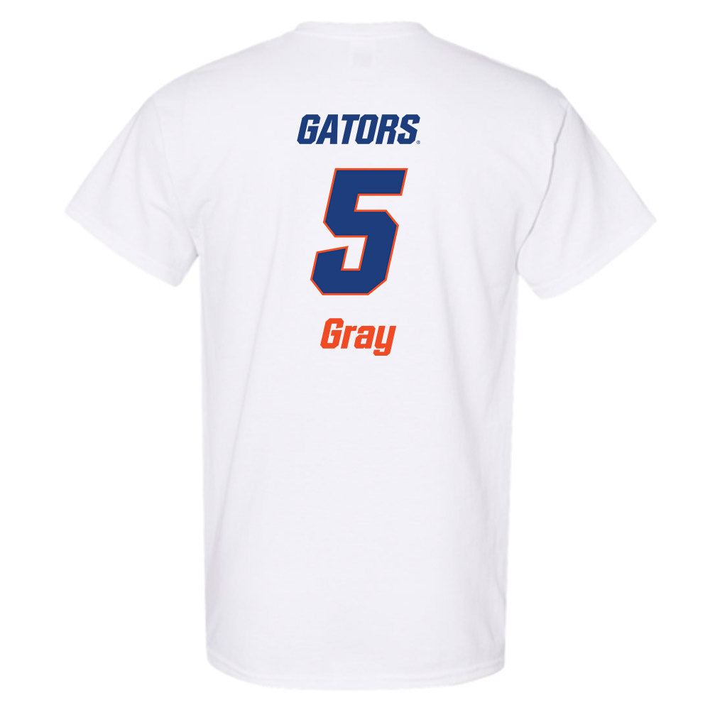 Florida - NCAA Women's Soccer : Mia Gray - Replica Shersey T-Shirt-1