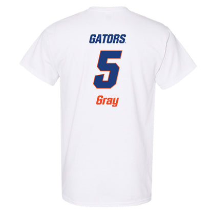 Florida - NCAA Women's Soccer : Mia Gray - Replica Shersey T-Shirt-1