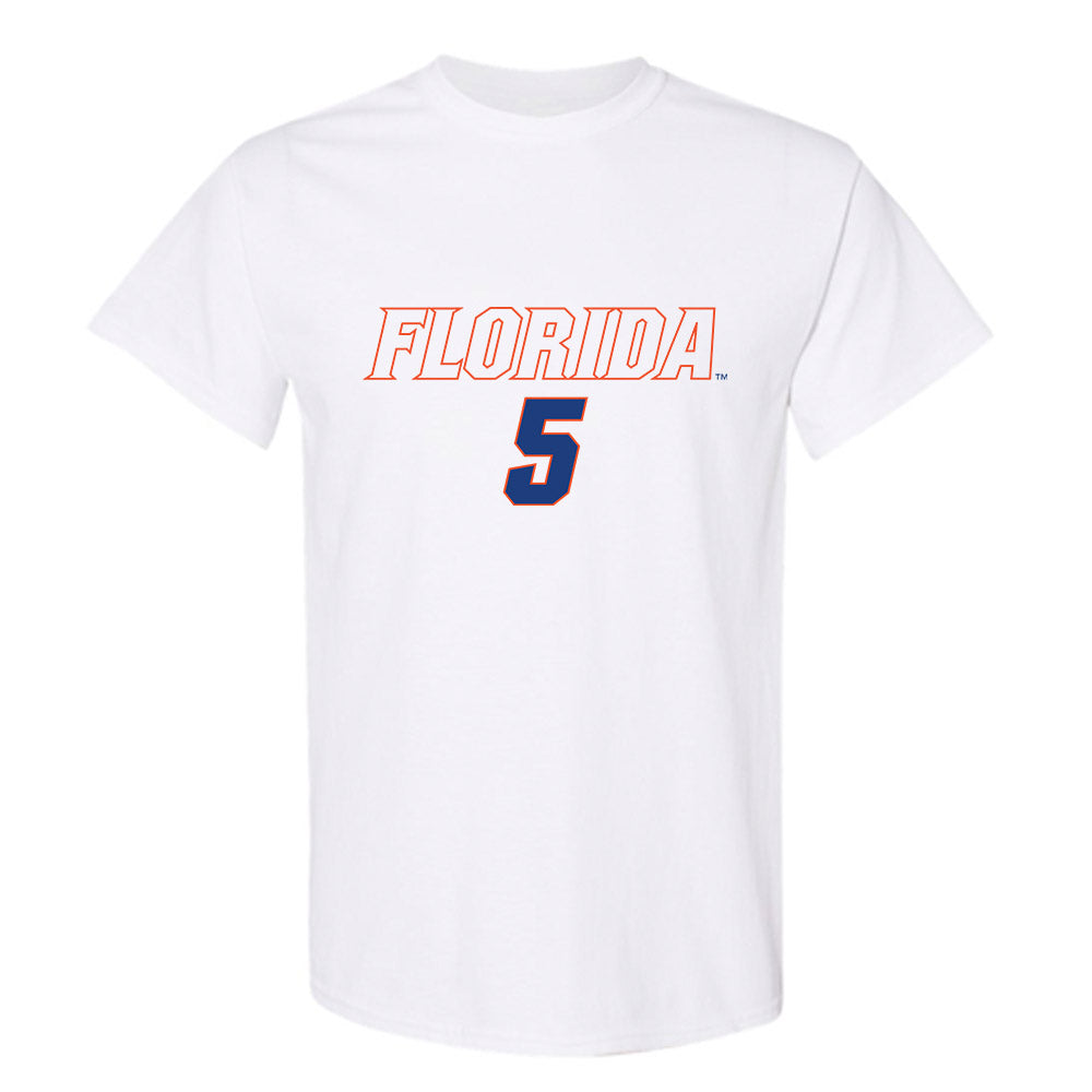 Florida - NCAA Women's Soccer : Mia Gray - Replica Shersey T-Shirt-0