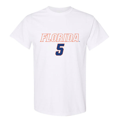 Florida - NCAA Women's Soccer : Mia Gray - Replica Shersey T-Shirt-0