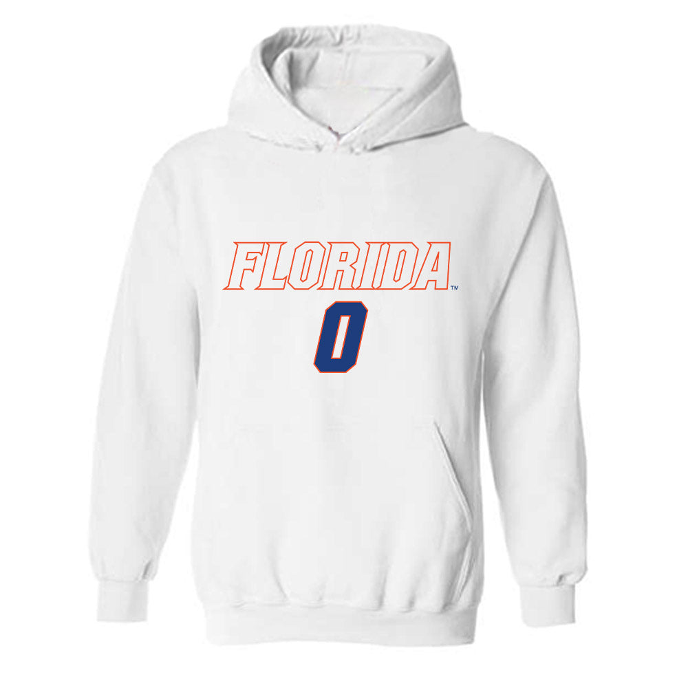Florida - NCAA Women's Soccer : Paloma Peña - Replica Shersey Hooded Sweatshirt-0
