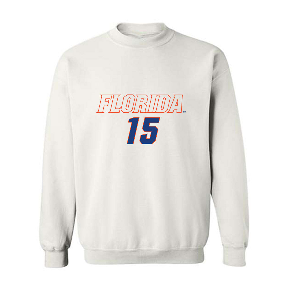 Florida - NCAA Women's Soccer : Conamora Ndana - Replica Shersey Crewneck Sweatshirt-0