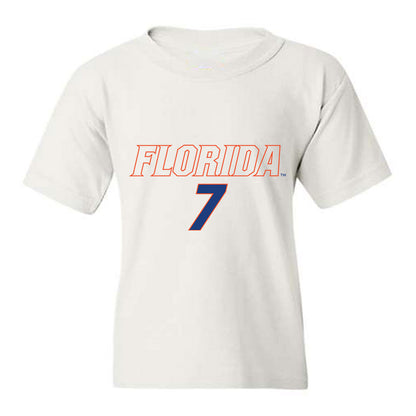 Florida - NCAA Women's Soccer : Zoe Main - Replica Shersey Youth T-Shirt-0