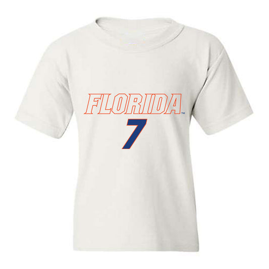Florida - NCAA Women's Soccer : Zoe Main - Replica Shersey Youth T-Shirt-0