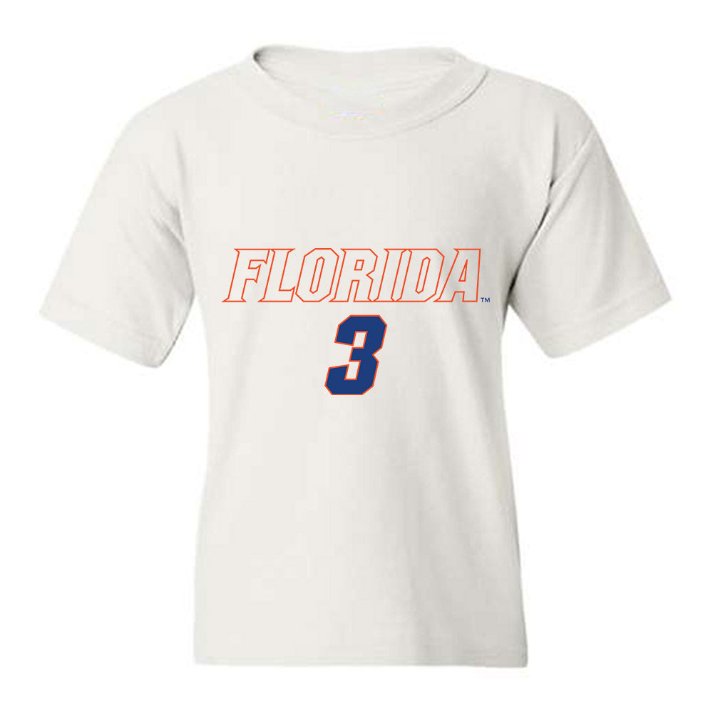 Florida - NCAA Women's Soccer : Kyra Taylor - Replica Shersey Youth T-Shirt-0