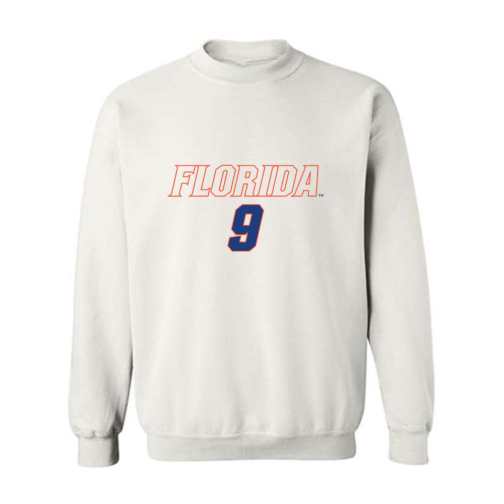 Florida - NCAA Women's Soccer : Addy Hess - Replica Shersey Crewneck Sweatshirt-0