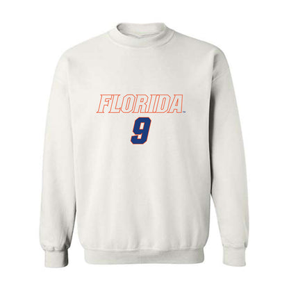 Florida - NCAA Women's Soccer : Addy Hess - Replica Shersey Crewneck Sweatshirt-0