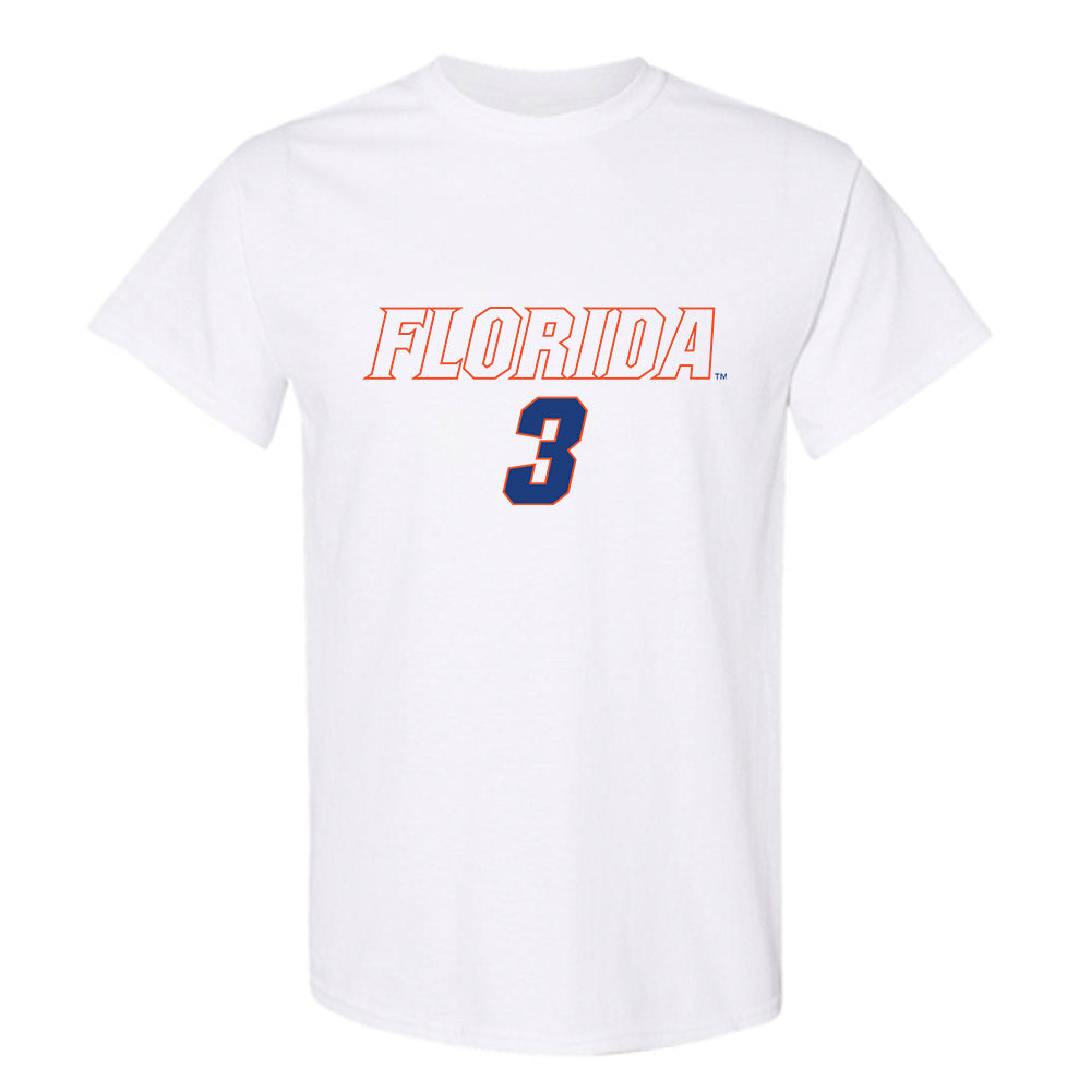 Florida - NCAA Women's Soccer : Kyra Taylor - Replica Shersey T-Shirt-0