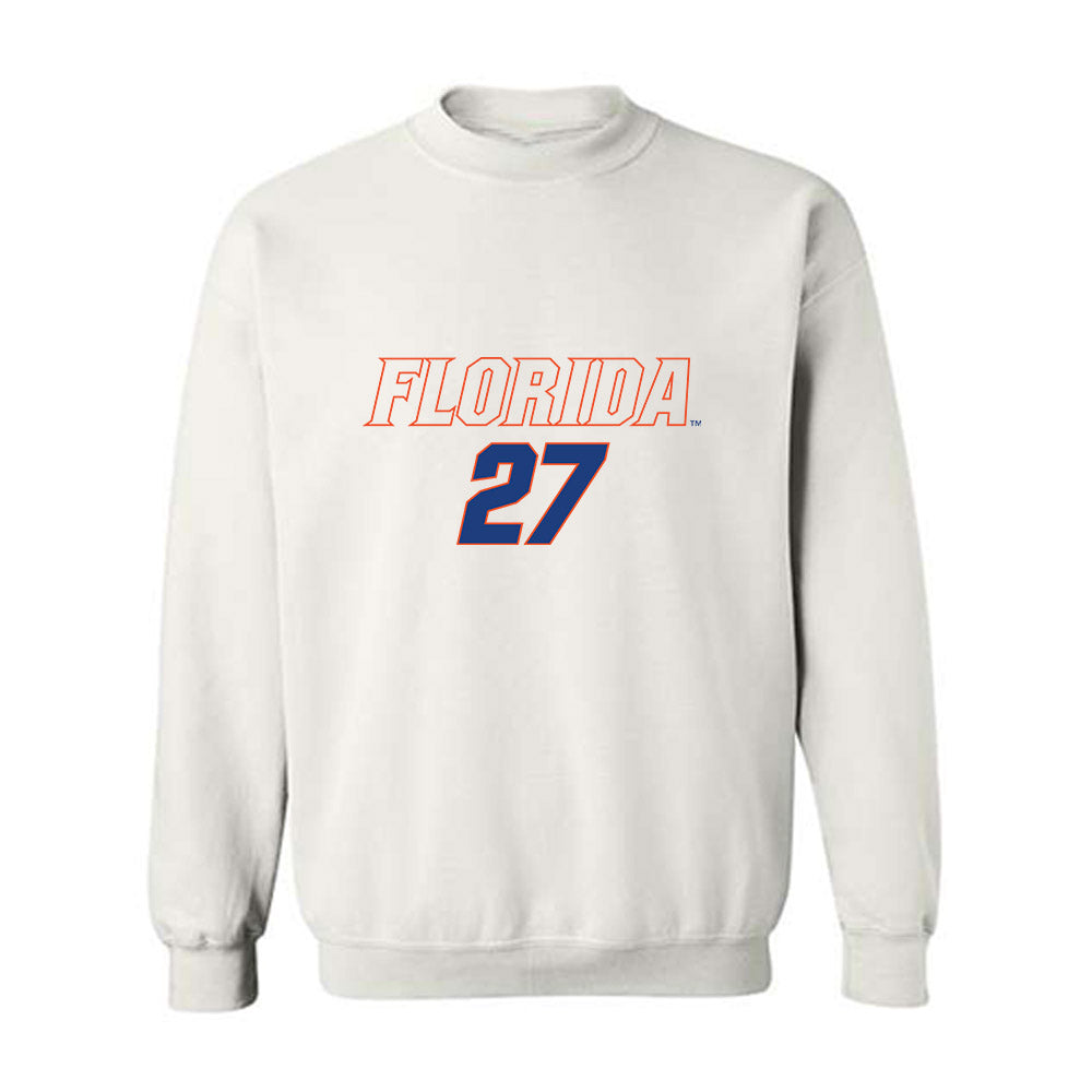Florida - NCAA Women's Soccer : Norah Abbott - Replica Shersey Crewneck Sweatshirt-0