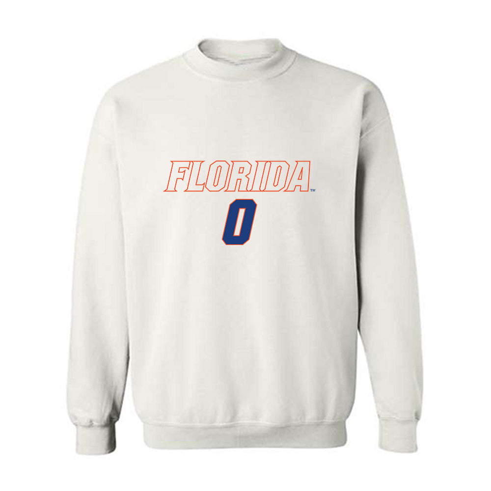 Florida - NCAA Women's Soccer : Paloma Pe�a - Replica Shersey Crewneck Sweatshirt-0