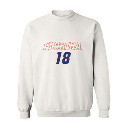 Florida - NCAA Women's Soccer : Kelsey Smith - Replica Shersey Crewneck Sweatshirt-0