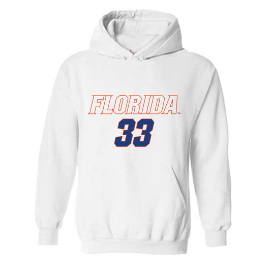 Florida - NCAA Women's Soccer : Skye Barnes - Replica Shersey Hooded Sweatshirt