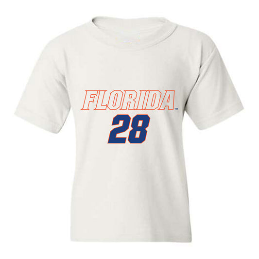 Florida - NCAA Women's Soccer : Emma Duval - Replica Shersey Youth T-Shirt