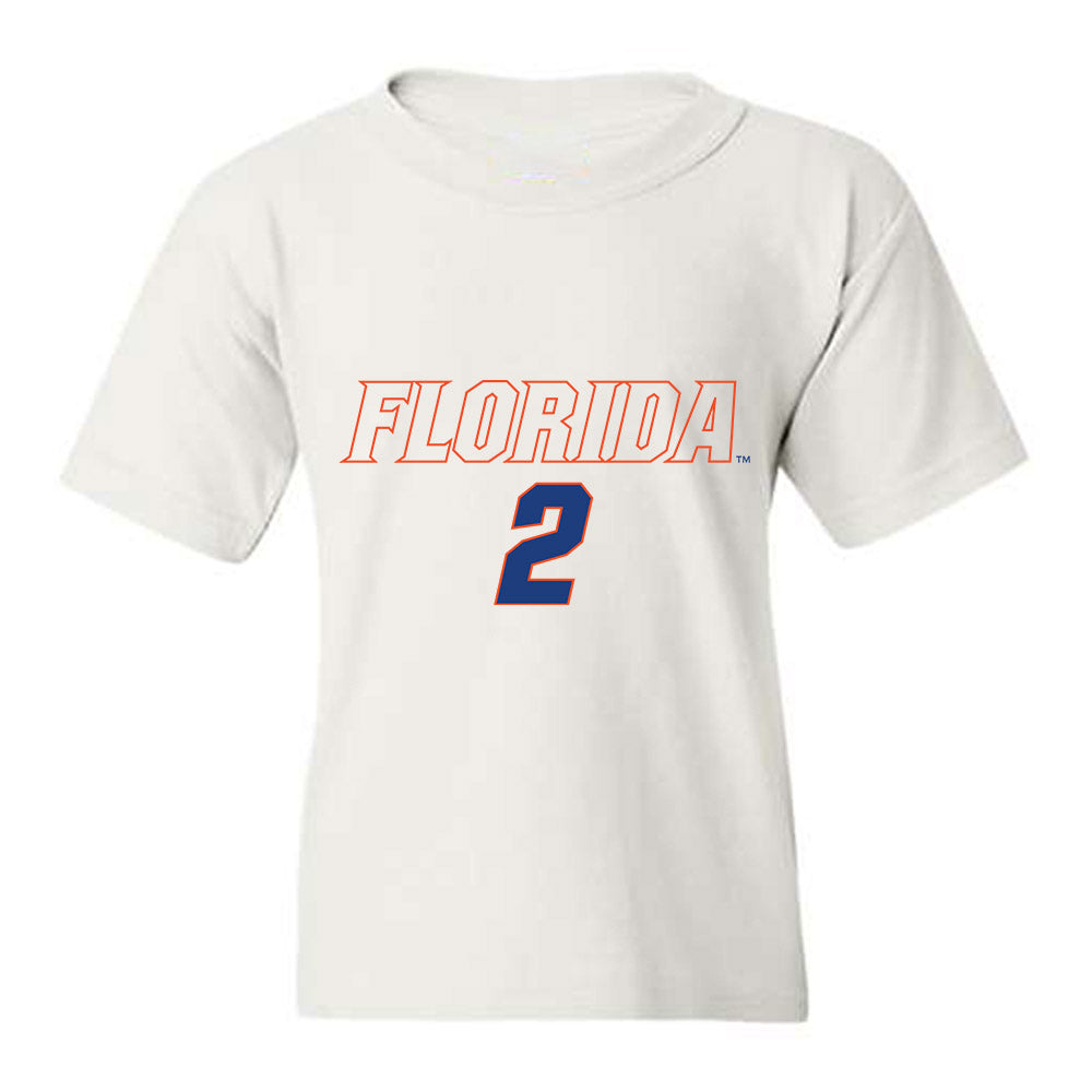 Florida - NCAA Women's Soccer : Ella Petersen - Replica Shersey Youth T-Shirt-0