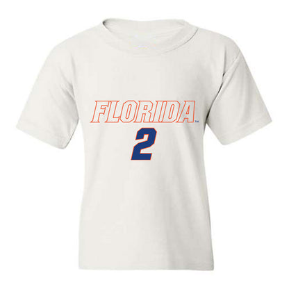 Florida - NCAA Women's Soccer : Ella Petersen - Replica Shersey Youth T-Shirt-0