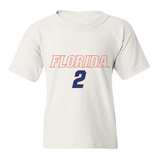 Florida - NCAA Women's Soccer : Ella Petersen - Replica Shersey Youth T-Shirt-0