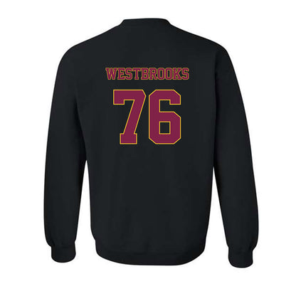 Arizona State - NCAA Football : Champ Westbrooks - Classic Fashion Shersey Crewneck Sweatshirt-1